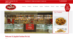 Desktop Screenshot of jagdish-farshan.com